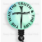 Christian, The Way, The Truth, The Life Retractable Badge Reel