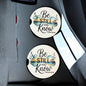 Ceramic Car Coasters Set of 2 | Be Still and Know Car Accessories |Absorbent Cup Holder Coasters | Psalm 46:10 Car Decor/ Faith Car Coaster __etsy:8087159385