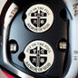 Ceramic Car Coasters Set of 2 |Put the Full Armor of God Car Accessories |Absorbent Cup Holder Coasters |Faith Gift |Inspirational Car Decor __etsy:8028291098