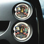 We The People 250th Anniversary Celebration Custom Car Coasters (Set of 2) Absorbent Cup Holder __etsy:8193878557